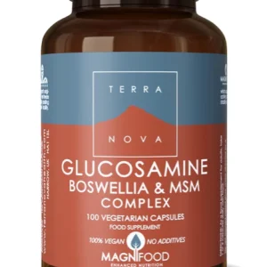 Glucosamina, Boswellia y MSM Complex · TerraNova · 100 cápsulas