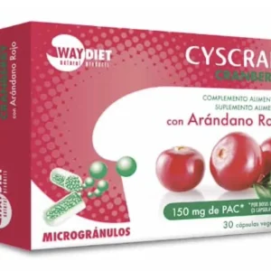 Cyscram Cranberry · Waydiet · 30 cápsulas