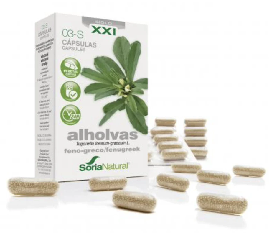 03-S Alholvas XXI · Soria Natural · 30 cápsulas