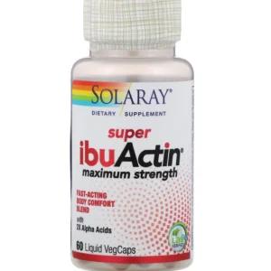 Super IbuActin · Solaray · 60 cápsulas