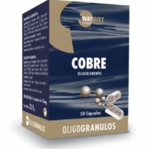 Cobre Oligogránulos · Waydiet · 50 cápsulas