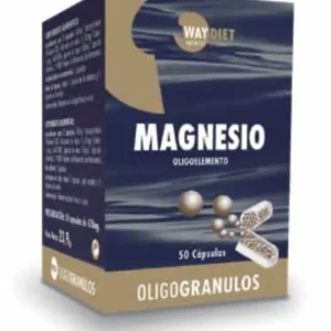 Magnesio Oligogránulos · Waydiet · 50 cápsulas