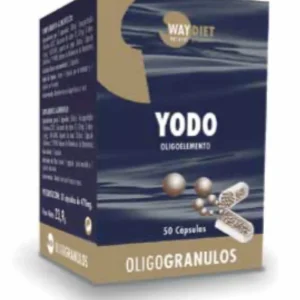 Yodo Oligogránulos · Waydiet · 50 cápsulas [Caducidad 05/2026]