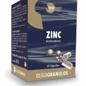 Zinc Oligogránulos · Waydiet · 50 cápsulas