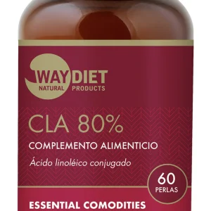 CLA 80% (Ácido Linoléico Conjugado) · Waydiet · 60 perlas