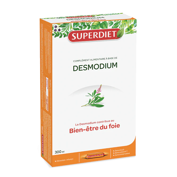 Desmodium · Superdiet · 20 ampollas