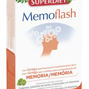 Memoflash Ampollas · Superdiet · 20 ampollas