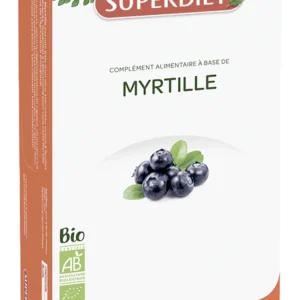 Arándano Negro (Mirtilo) BIO · Superdiet · 20 ampollas