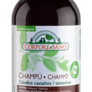 Champú a la Henna Cabellos Castaños · Corpore Sano · 300 ml