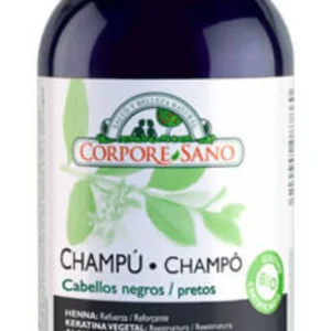 Champú a la Henna Cabellos Negros · Corpore Sano · 300 ml