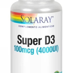 Super D3 4.000 UI · Solaray · 100 perlas