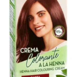 Crema Colorante a la Henna Caoba · Corpore Sano · 80 ml