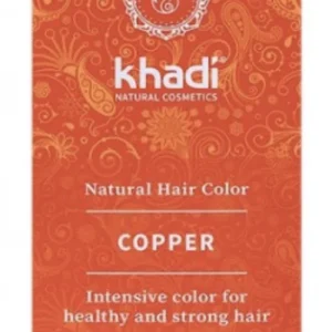Tinte Vegetal Cobre · Khadi · 100 gramos