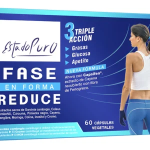 Fase Reduce En Forma · Estado Puro · Tongil · 60 cápsulas