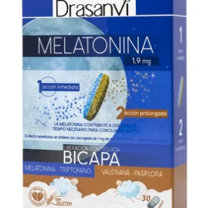 Melatonina Bicapa 1,9 mg · Drasanvi · 30 comprimidos