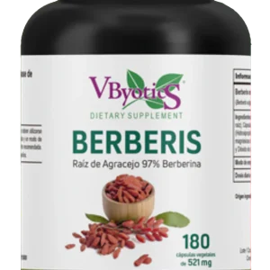 Berberis (Berberina) · VByotics · 180 cápsulas