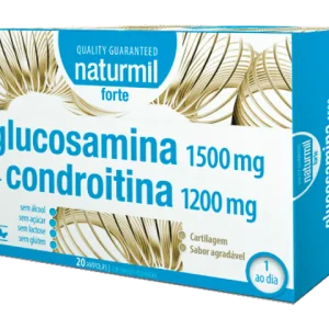 Glucosamina + Condroitina Forte · Naturmil · 20 ampollas