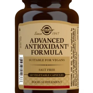 Fórmula Avanzada Antioxidante · Solgar · 60 cápsulas