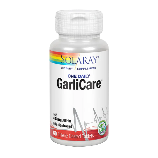 Garlicare · Solaray · 60 comprimidos