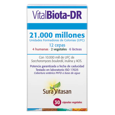 VitalBiota-DR · Sura Vitasan · 30 cápsulas