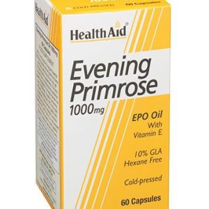 Aceite de Onagra 1.000 mg · Health Aid · 60 perlas