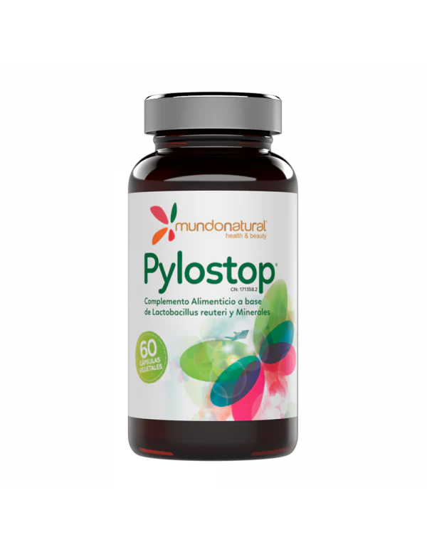 Pylostop · Mundo Natural · 60 cápsulas