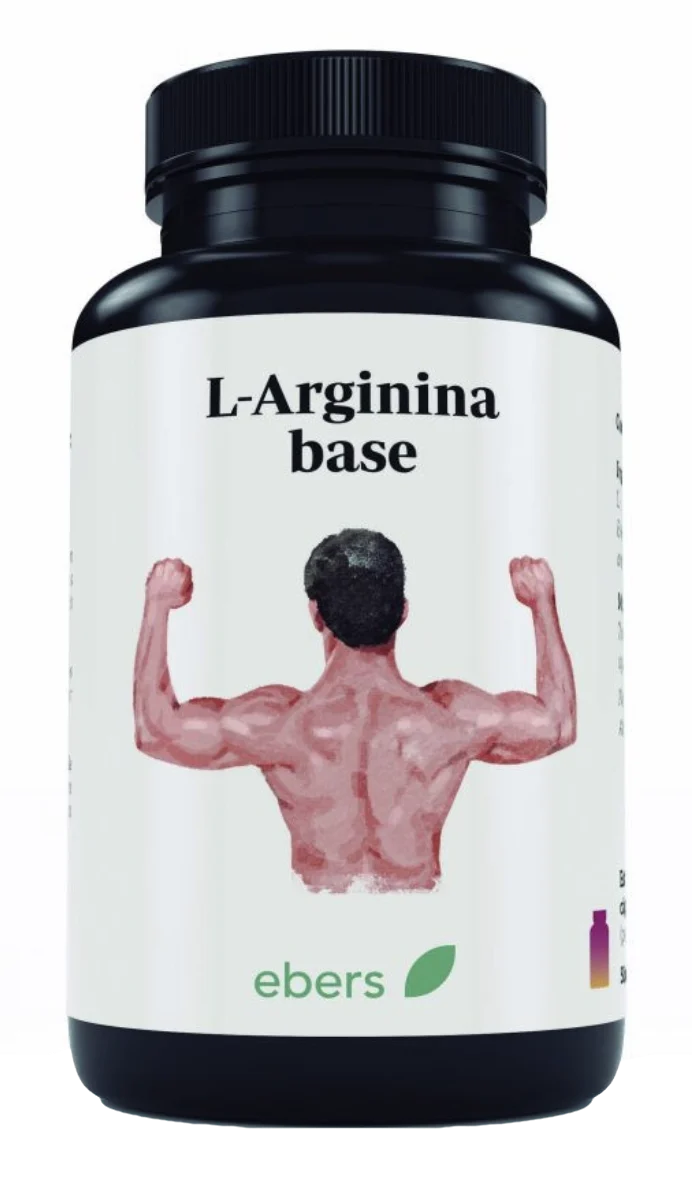 L-Arginina 500 mg · Ebers · 60 cápsulas