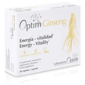 Optim Ginseng · Laboratoire Optim · 30 cápsulas
