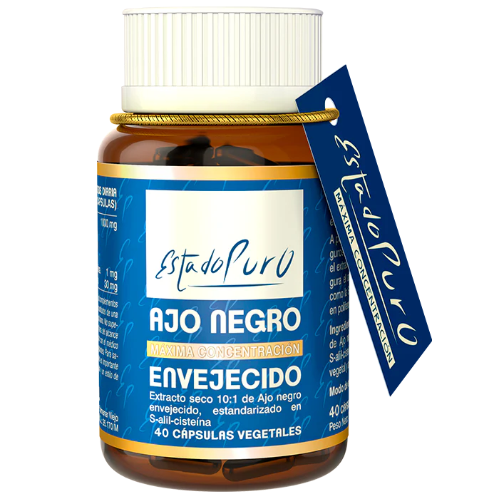 Ajo Negro Envejecido · Tongil · 40 cápsulas