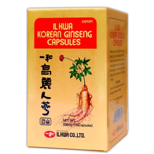 Ginseng IL HWA · Tongil · 100 cápsulas