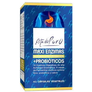 Maxi Enzimas con Probióticos · Tongil · 40 cápsulas