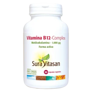 Vitamina B12 Complex · Sura Vitasan · 90 cápsulas