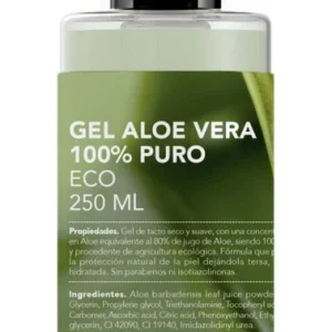 Gel Aloe Vera 100% Puro ECO · Ebers · 250 ml