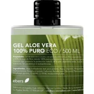 Gel Aloe Vera 100% Puro ECO · Ebers · 500 ml
