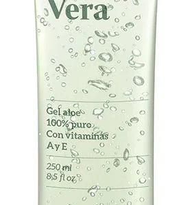 Gel Aloe Vera con Vitamina A y E · Ebers · 250 ml