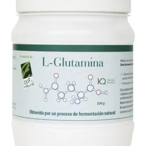 L-Glutamina · 100% Natural · 504 gramos