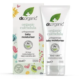 Crema Hidratante para Bebé · Dr. Organic · 50 ml