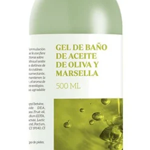 Gel de Baño Aceite de Oliva & Marsella · Ebers · 500 ml