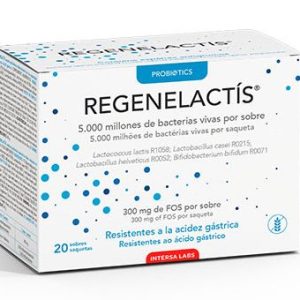 Regenelactis · Dietéticos Intersa · 20 sobres