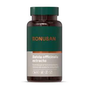 Salvia Officinalis Extracto · Bonusan · 60 cápsulas