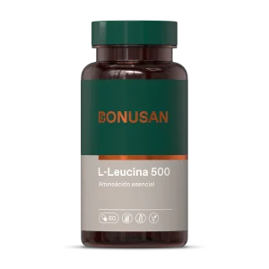 L-Leucina 500 mg · Bonusan · 60 cápsulas