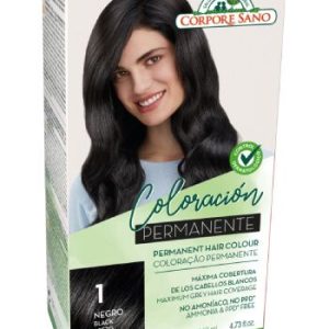 Tinte Permanente Negro nº1 · Corpore Sano · 140 ml