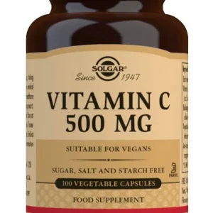 Vitamina C 500 mg · Solgar · 100 cápsulas