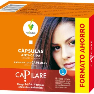 Capilare Anti-caída - Formato Ahorro · Nova Diet · 120 cápsulas