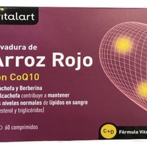 Levadura de Arroz Rojo con CoQ10 · Vitalart · 60 comprimidos