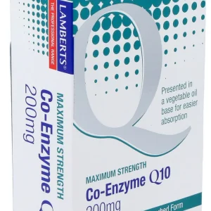 Co-Enzima Q10 200 mg · Lamberts · 60 cápsulas