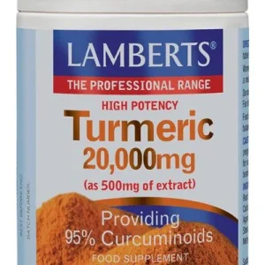 Cúrcuma 20.000 mg · Lamberts · 120 comprimidos