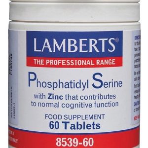 Fosfatidil Serina con Zinc · Lamberts · 60 comprimidos