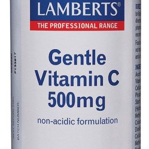 Gentle Vitamina C No Ácida · Lamberts · 100 comprimidos