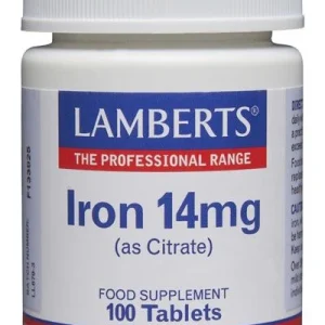 Hierro · Lamberts · 100 comprimidos